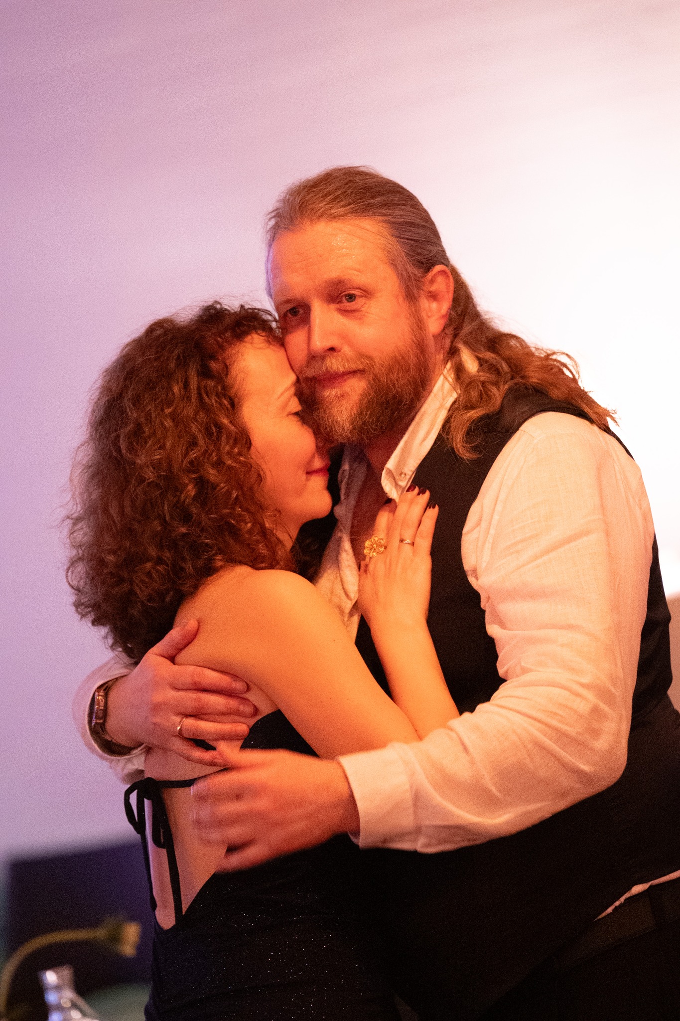 Julien and Elma, founders and animators of Burbuja De Amor